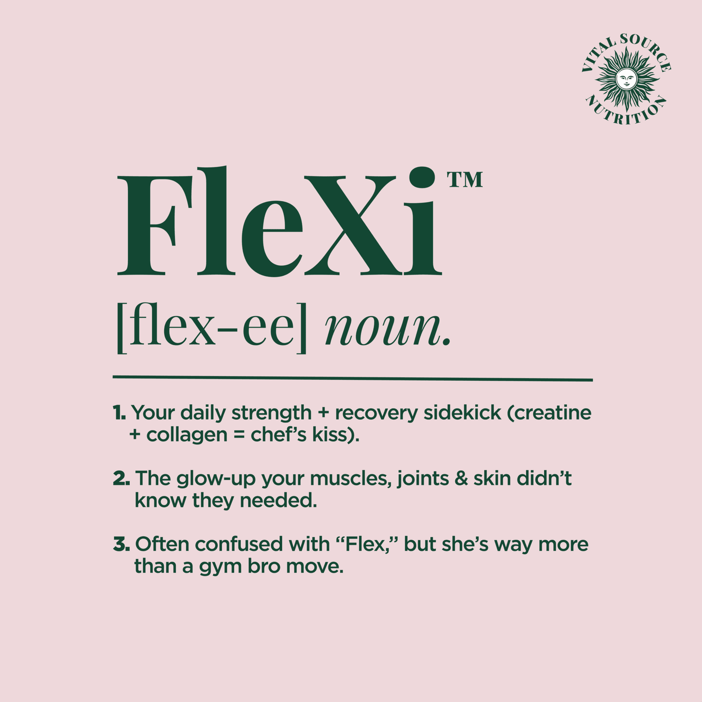 FleXi™ Creatine & Collagen Stick Packs RECOVER | REBUILD | RADIATE