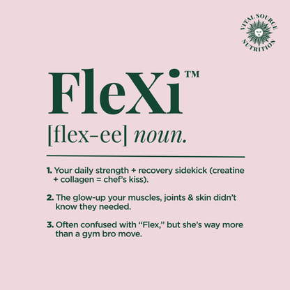 FleXi™ Creatine & Collagen Stick Packs RECOVER | REBUILD | RADIATE